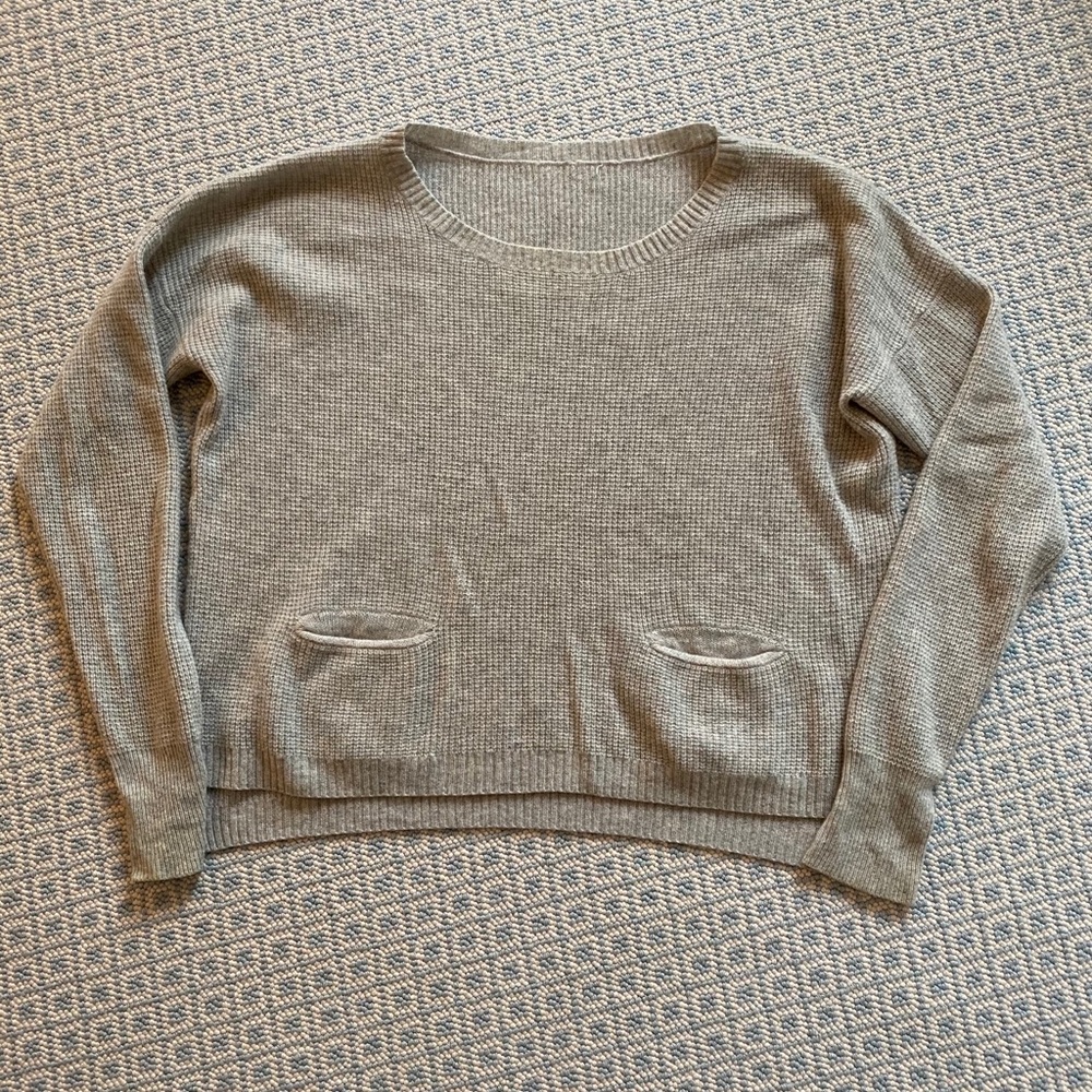 Vince cashmere waffle knit sweater, no tags